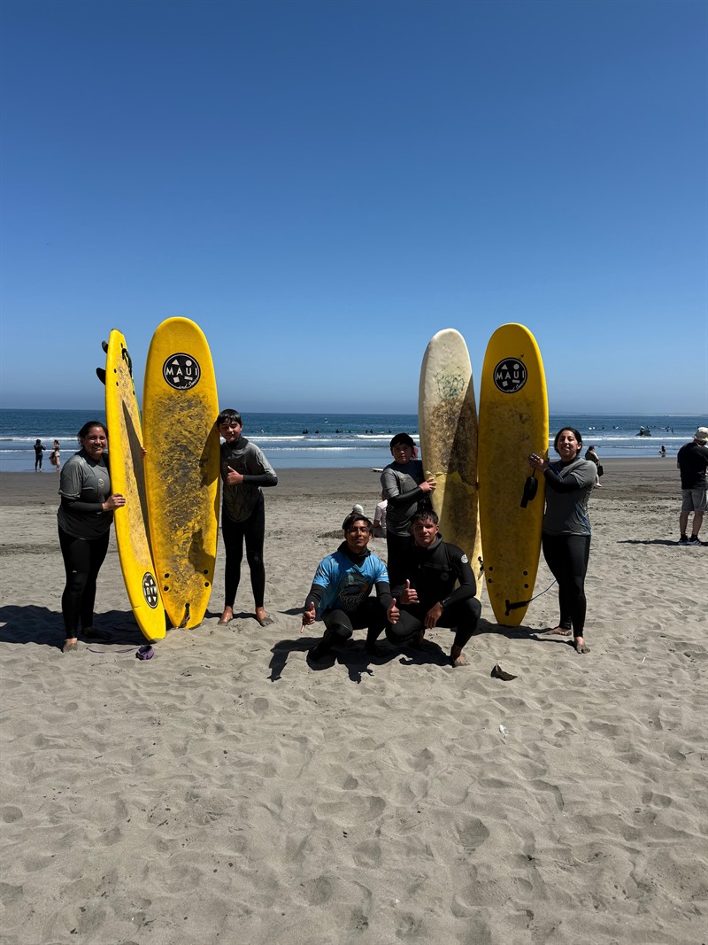 Clase de surf Kanki